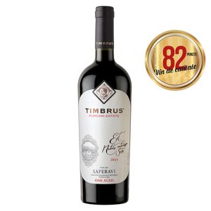 Vin rosu sec Timbrus, Saperavi 0.75 l