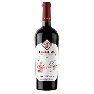 Vin rosu sec Timbrus, Rara neagra 0.75 l