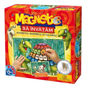 Joc magnetic D-Toys - Sa invatam alfabetul, numerele si culorile