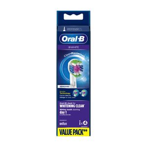 Rezerve periuta de dinti electrica Oral-B 3D White, 4 Bucati