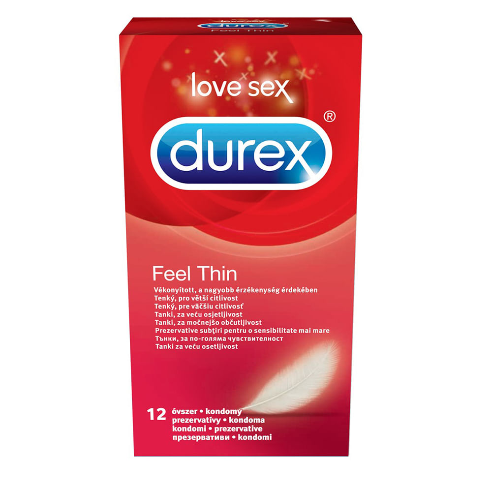 marmură A stabili Splendoare  Prezervative Durex Fill Thin 12 bucati | Pret avantajos - Auchan.ro