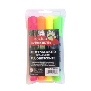 Set 4 textmarkere Romania neimblanzita