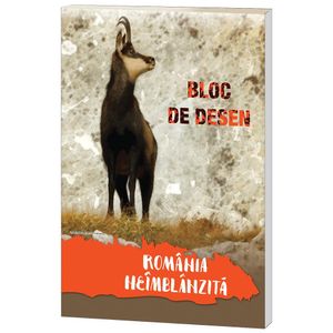 Bloc de desen A4 Romania neimblanzita, 160g/mp, 16 coli