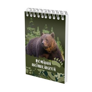 Bloc notes Romania neimblanzita cu 50 de file 8 x 12 cm, dictando, diverse modele