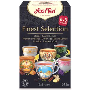 Selectie de ceaiuri Yogi Tea BIO Finest Selection, 34,2 g