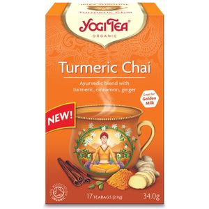 Ceai Bio Yogi Tea cu turmeric 34 g