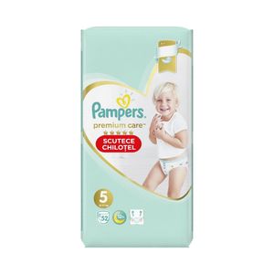 Scutece Chilotel Pampers Premium Care Pants, marimea 5, 12 - 17 kg, 52 bucati