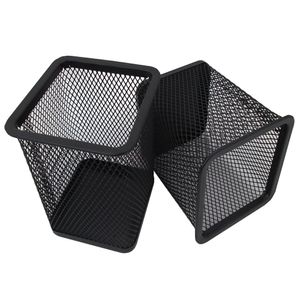 Suport cubic pentru pixuri metal