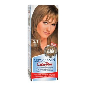 Vopsea de par Gerocossen Color Plus cu argan 3.1 Saten Irizat