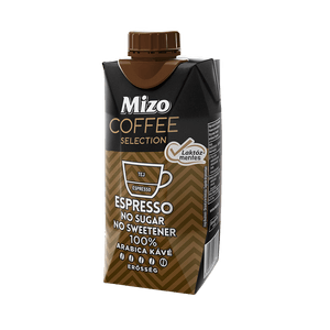 Cafea espresso cu lapte UHT Mizo Coffee, 330 ml