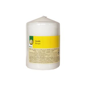 Lumanare stalp Pouce 10 cm, alba