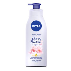 Lotiune de corp Nivea cu flori de cires & ulei de jojoba 400 ml