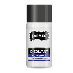 Dizolvant cu acetona Farmec 50 ml