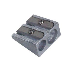 Ascutitoare dubla Memoris, metal, 2 buc