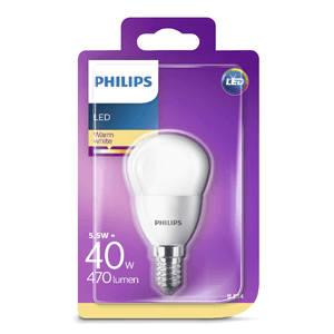 Bec LED Philips 40W P45 E14 WW FR ND 1BC/4