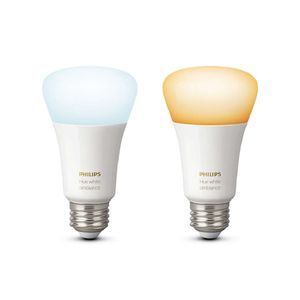 Kit Philips Hue White Ambiance format din 2 becuri