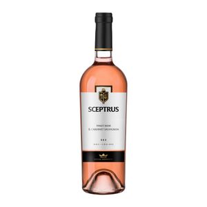 Vin rose sec Sceptrus Pinot noir, Cabernet Sauvignon, alcool 13%, 0.75 l
