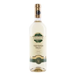 Vin alb demisec Sigillum Sauvignon Blanc, alcool 14%, 0.75 l