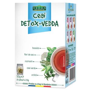 Ceai detoxifiere Vedda, 20 plicuri