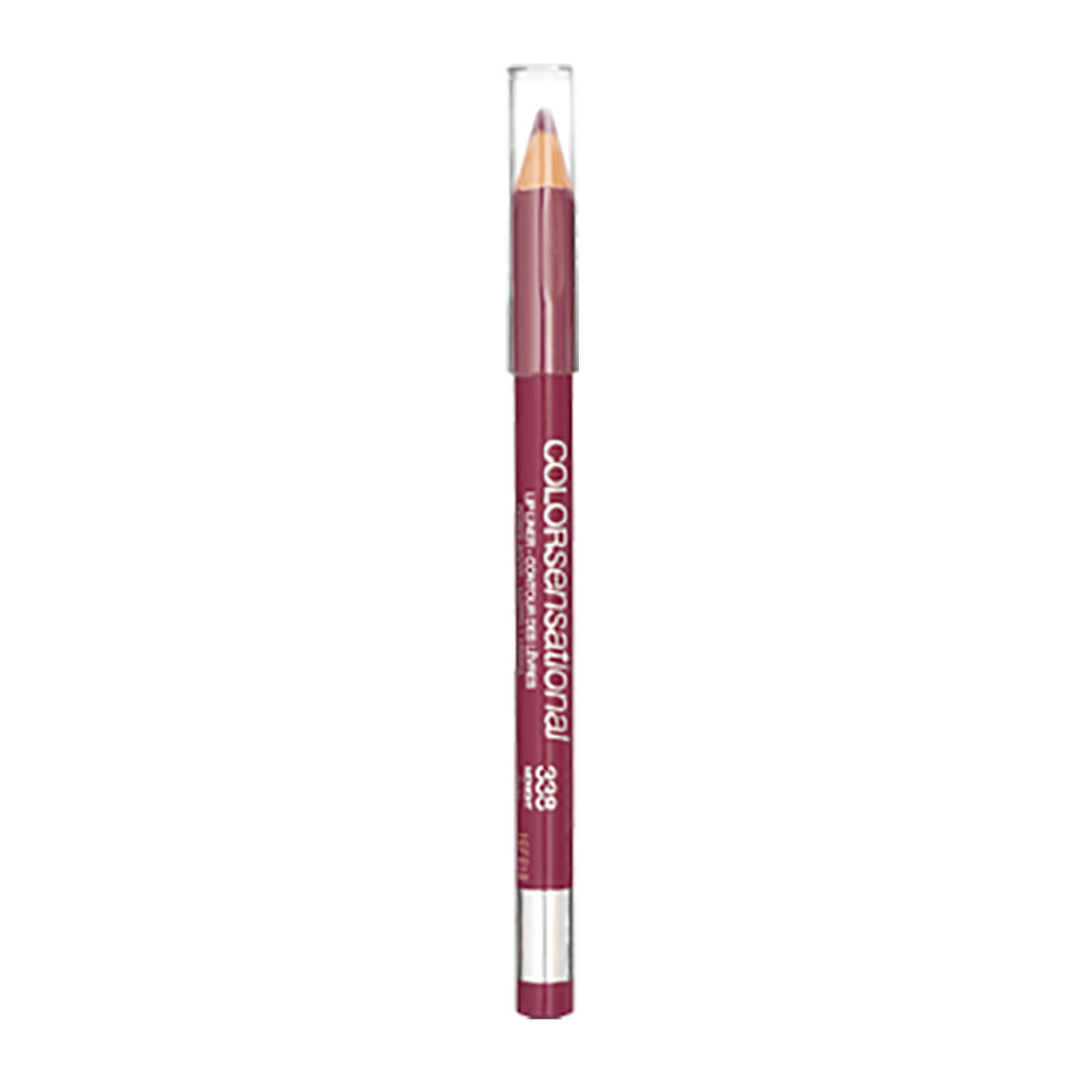 York Color New | g Pret 4.4 avantajos Creion Sensational de Maybelline 338 buze Midnight Plum