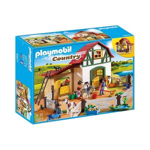 Ferma vesela si jucausa a poneilor Playmobil