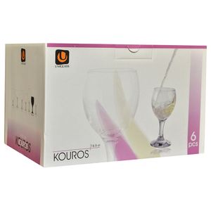 Set 6 pahare Uniglass Kouros pentru vin alb 16.5 cl