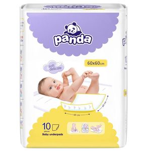 Aleze Panda 60x60cm, 10 bucati