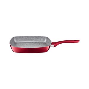 Tigaie grill din aluminiu cu inductie Qualum Jasper, 26x26cm