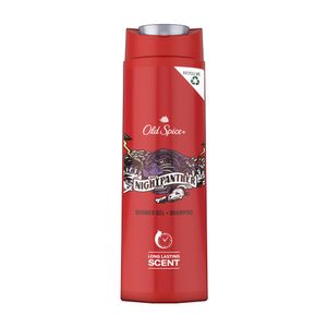 Gel de dus si sampon pentru barbati Old Spice Night Panther, 400ml