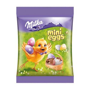 Ciocolata Milka, mini oua, 100g