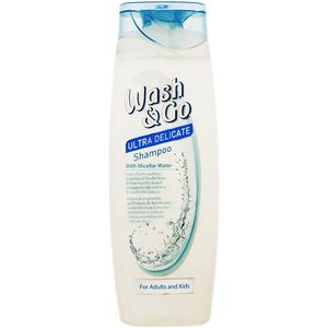 Sampon Wash&Go cu apa micelara, 750 ml