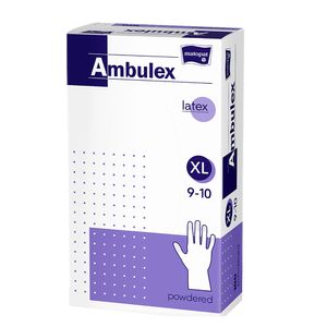 Ambulex Matopat manusi pentru examinare, nesterile, 100 de bucati, marimea XL