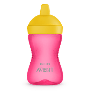 Cana Avent cu tetina dura, capacitate 300 ml scf804/04