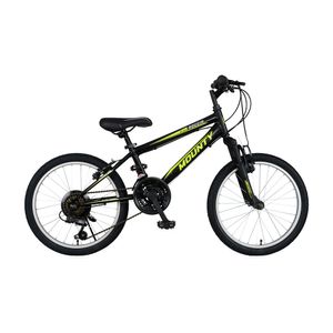 Bicicleta mounty 20 inch, culoarea negru cu verde