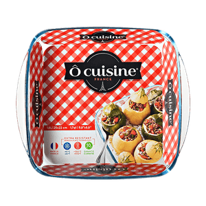 Vas termorezistent Ocuisine patrat, 21 x 21 cm