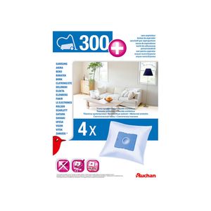 Saci pentru aspirator Qilive 300-X4 Q.9316, din textil, 4 bucati