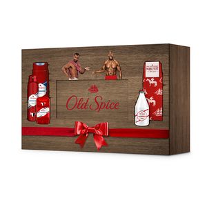 Set pentru cadou Old Spice Whitewater deodorant, deodorant solid, gel de dus, after shave si sosete