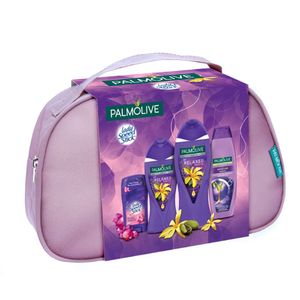 Pachet pentru cadou Palmolive Aroma Sensations cu gel de dus, spuma de baie, sampon si deodorant