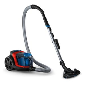 Aspirator fara sac Philips PowerPro Compact FC9330/09, 900W, filtru HEPA 13, capacitate 1.5 l, albastru