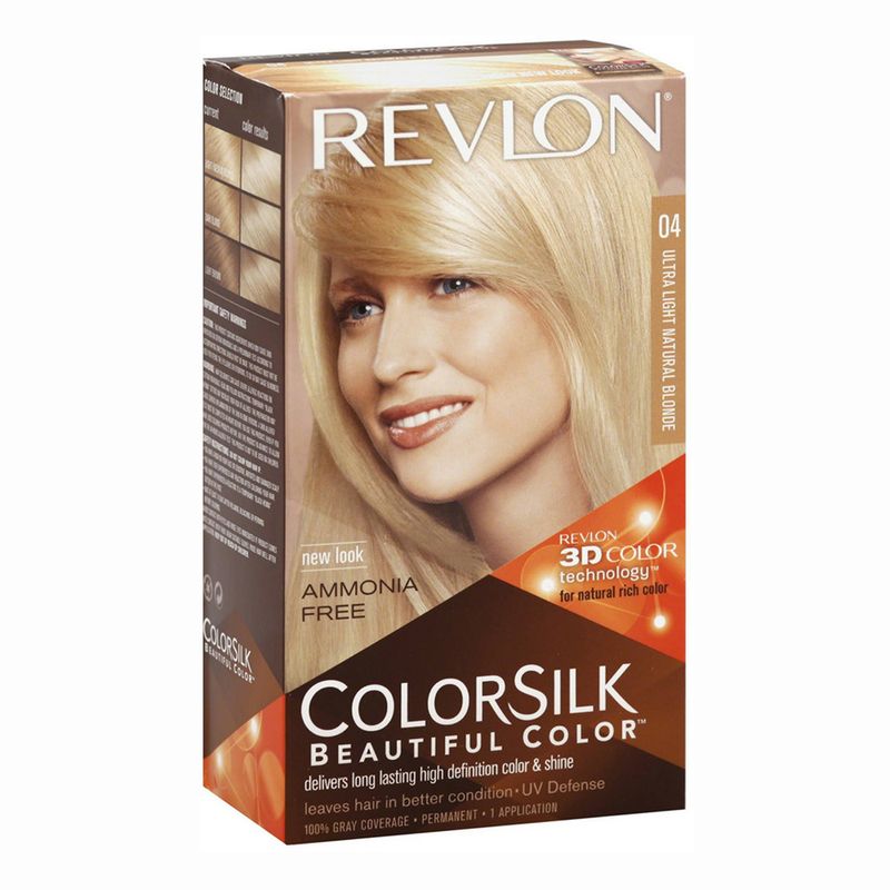 Ревлон блондинки теплый. Цвет ультра Лайт блонд. Revlon Colorsilk beautiful Color blond Ultra deschis.