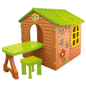 Casuta de joaca cu masa si scaun One Two Fun