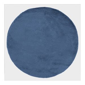 Covor Romantic rotund Indomex SRL, 80cm, Model Dusty Blue