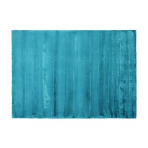 Covor Romantic Indomex SRL, 80x150cm, Culoarea Turquoise