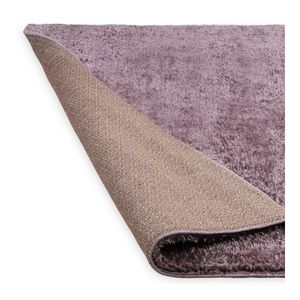 Covor Puffy Indomex, 50x110cm, Culoarea Lila