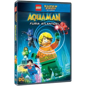DVD LEGO Super Eroii DC Comics - Aquaman. Furia Atlantidei