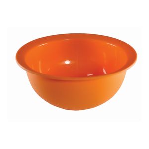 Bol rotund din plastic, 1l, 18.5 x 9cm, Culoarea Portocaliu