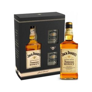 Pachet cadou whiskey Jack Daniel's Honey 0.7 l