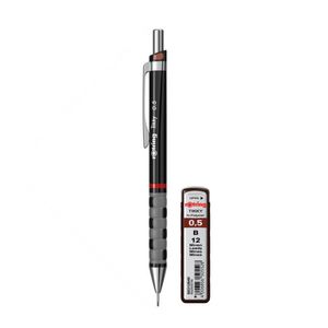 Set Rotring Tikky creion mecanic Tikky III Original 0.5 mm si set mine 0.5 mm blister