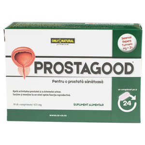 Comprimate Only Natural ProstaGood, 30 comprimate x 625mg