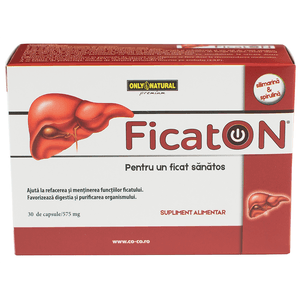 Capsule Only Natural FicatON, 30 capsule x 575mg